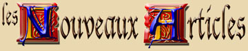 Les Nouveaux Articles