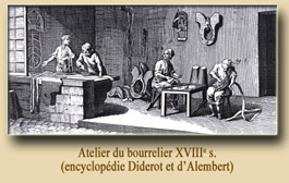 Atelier du bourrelier XVIIIème s.
