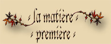 Matiere premiere
