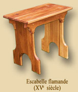 Escabelle flamande