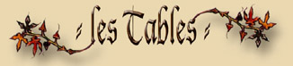 Les tables