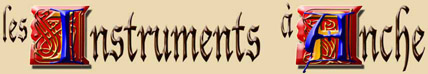 les instruments a anche