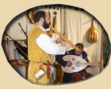 Luth et flute